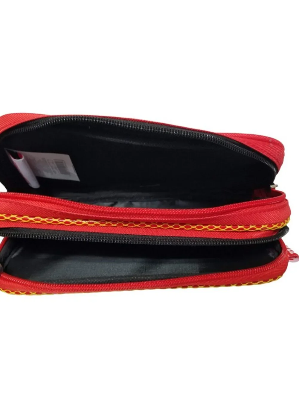 Marvel Avengers 3D Pencil Case Iron Man Captain America Dual Zip Pouch Bag NWT